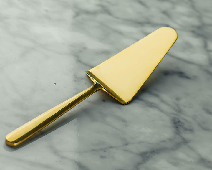Gold Cake Pie Server