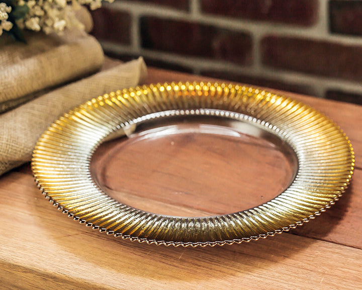 Gold Rim Charger