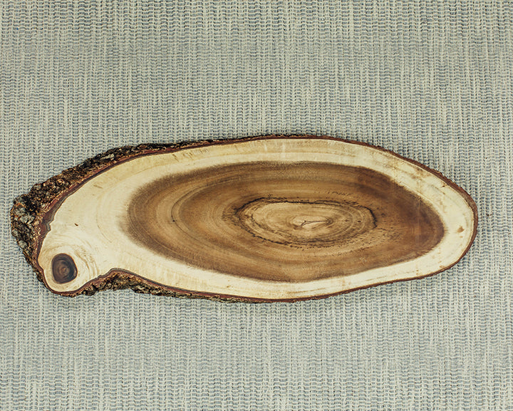 Oval Display Acacia Board